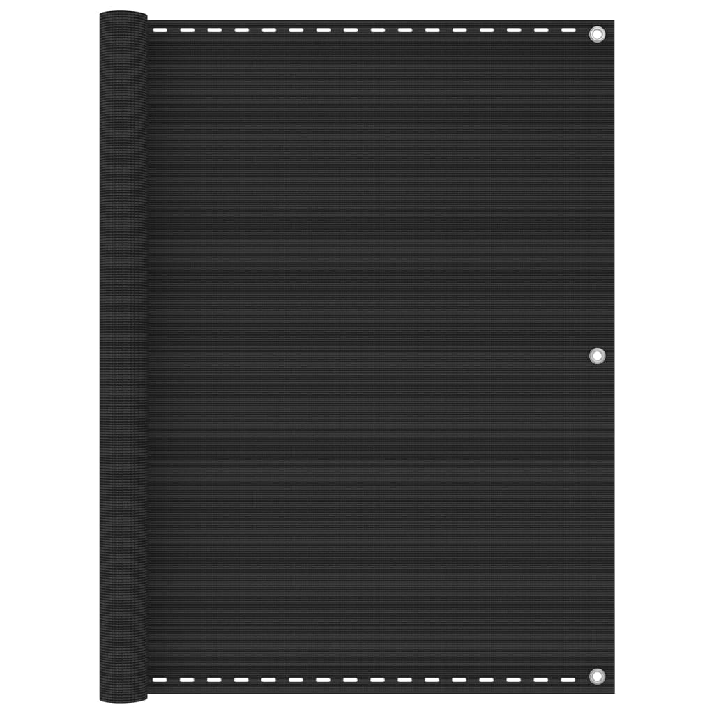 Balkon-Sichtschutz Anthrazit 120x300 cm HDPE