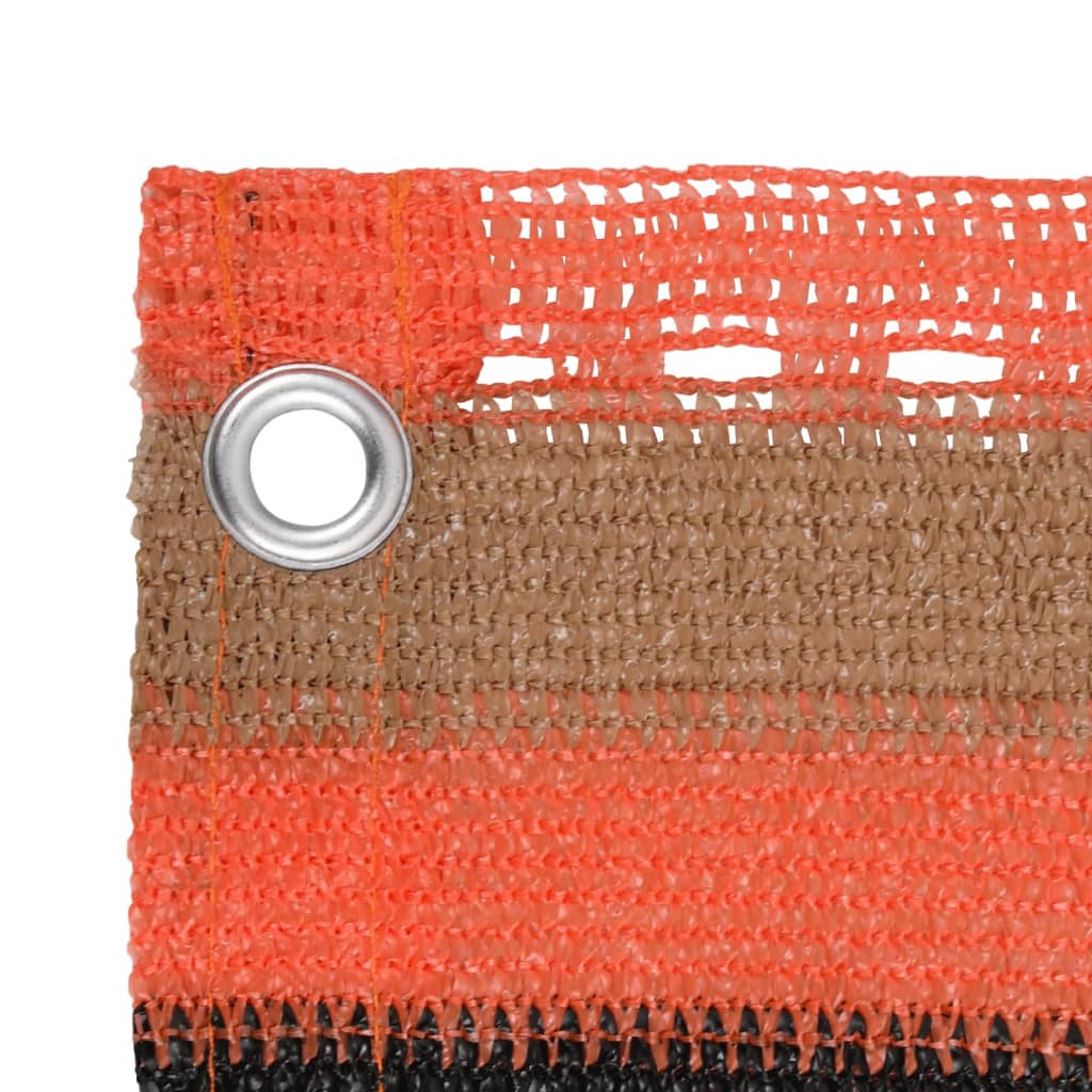 Balkon-Sichtschutz Mehrfarbig 75x500 cm HDPE