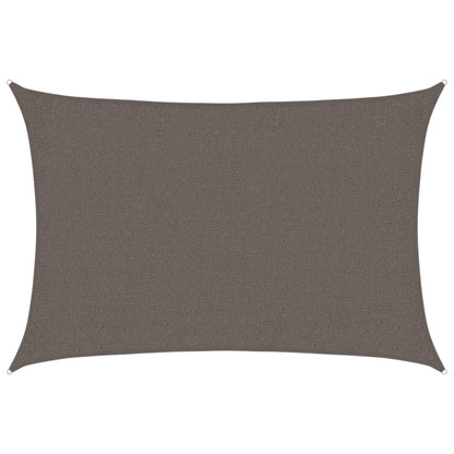 Sonnensegel 160 g/m² Anthrazit 2x3 m HDPE