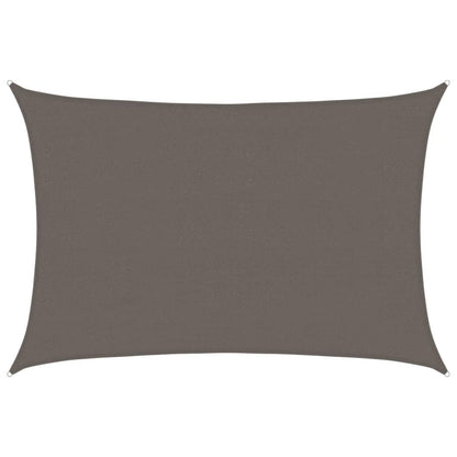 Sonnensegel 160 g/m² Anthrazit 4x5 m HDPE