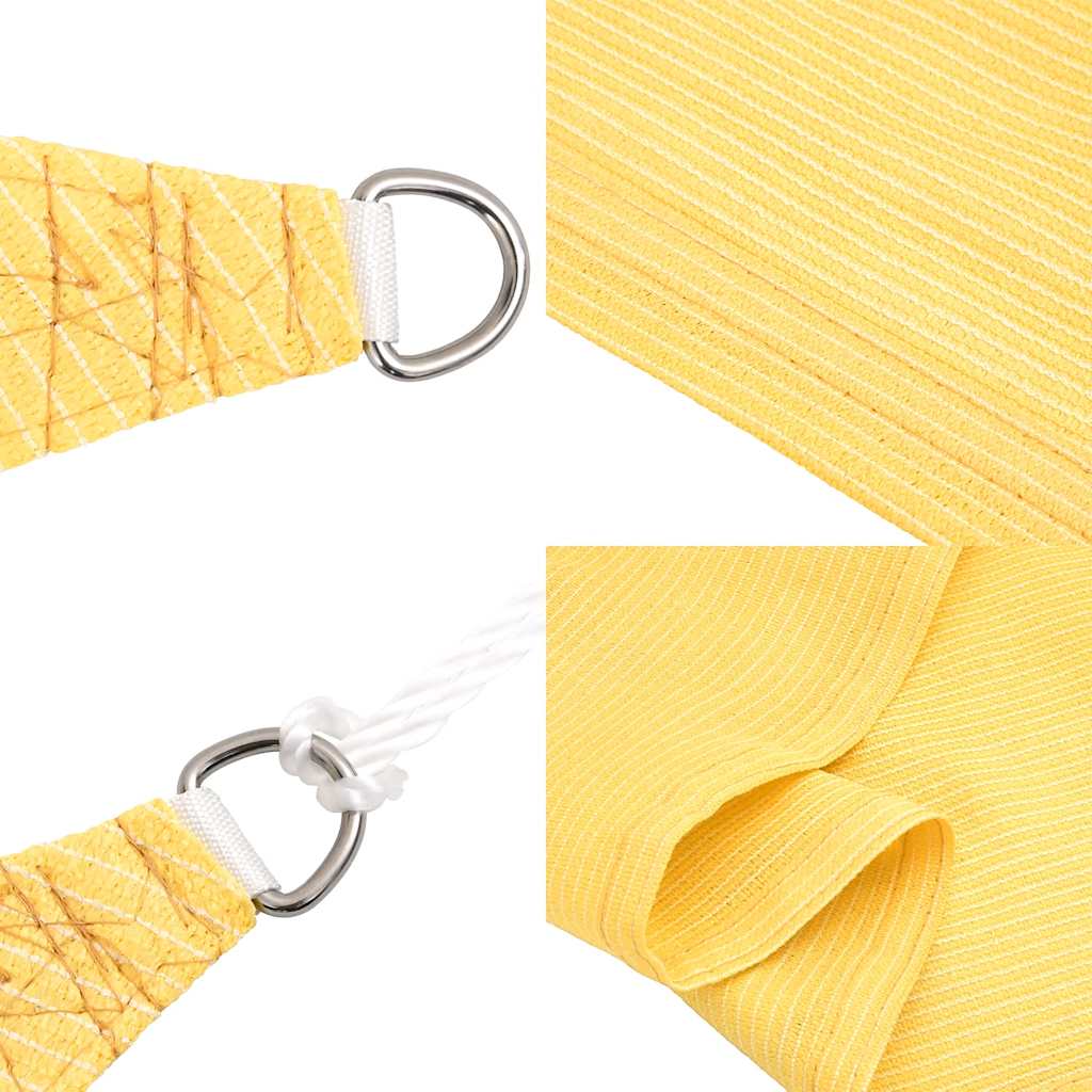 Sonnensegel 160 g/m² Beige 3x6 m HDPE