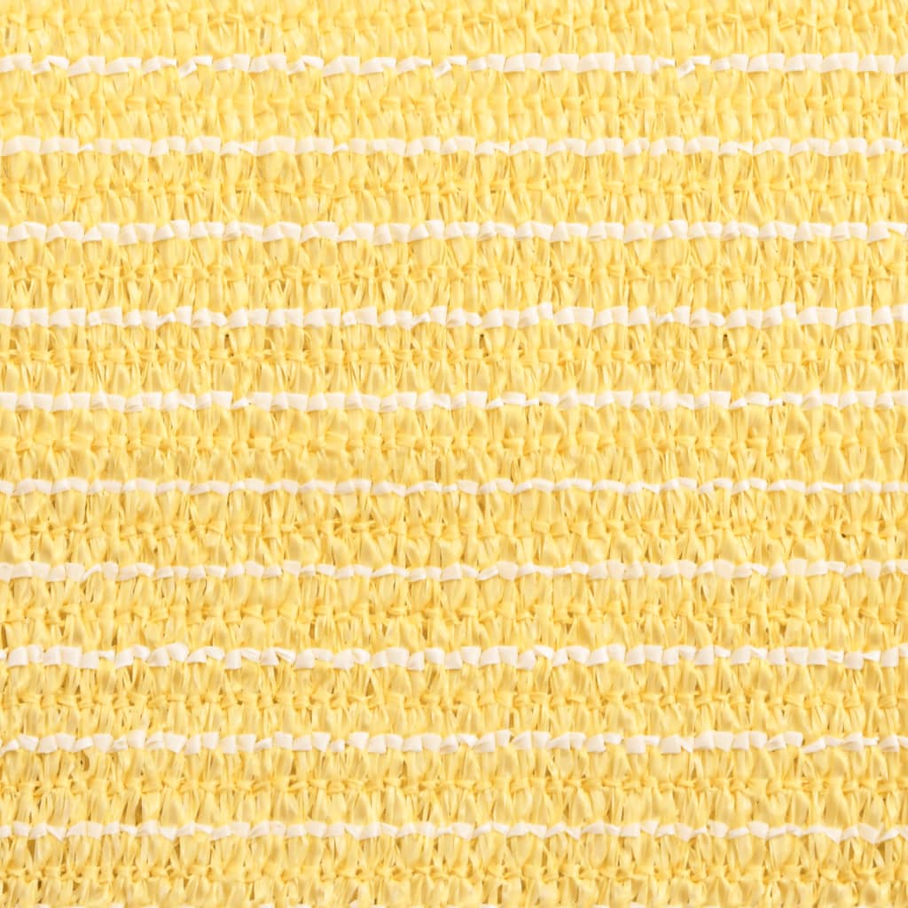 Sonnensegel 160 g/m² Beige 2,5x2,5x3,5 m HDPE