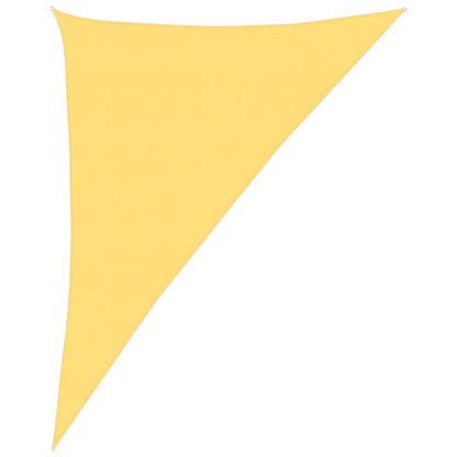 Sonnensegel 160 g/m² Beige 4x5x6,8 m HDPE