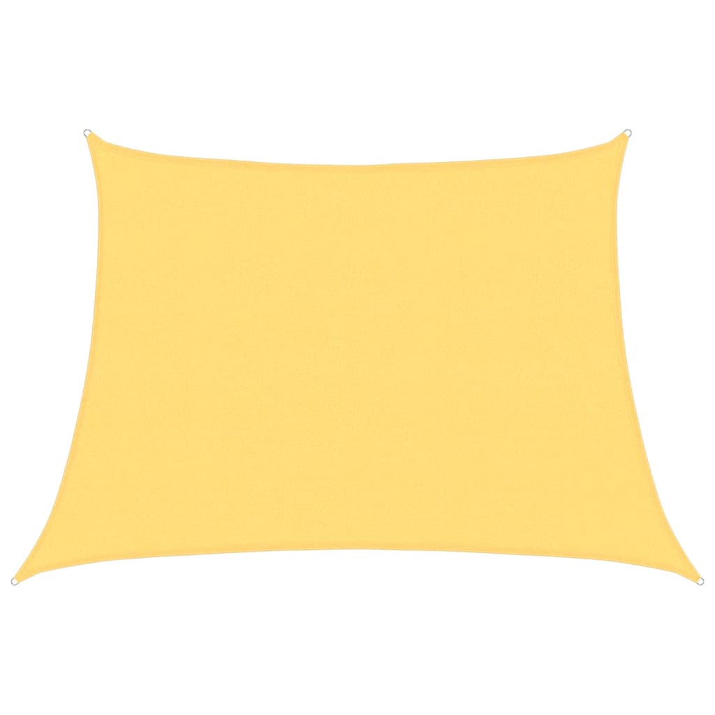 Sonnensegel 160 g/m² Beige 4/5x3 m HDPE