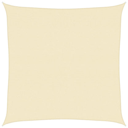 Sonnensegel 160 g/m² Creme 4x4 m HDPE