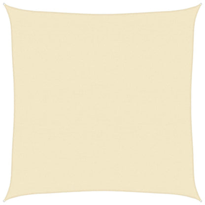 Sonnensegel 160 g/m² Creme 5x5 m HDPE