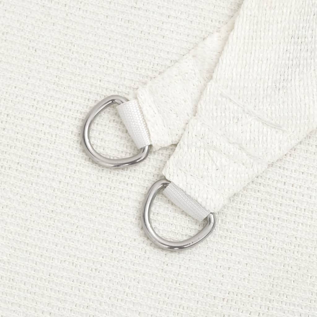 Sonnensegel 160 g/m² Weiß 4,5x4,5 m HDPE