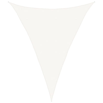 Sonnensegel 160 g/m² Weiß 5x6x6 m HDPE