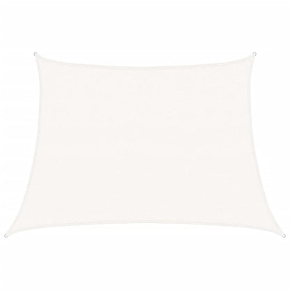 Sonnensegel 160 g/m² Weiß 4/5x3 m HDPE