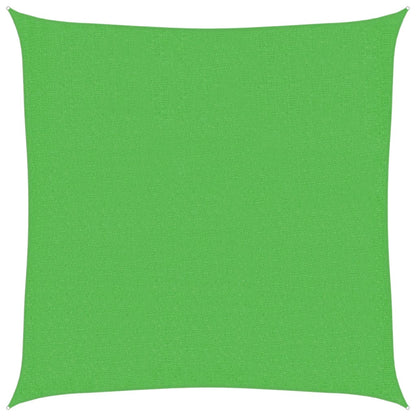 Sonnensegel 160 g/m² Hellgrün 3x3 m HDPE