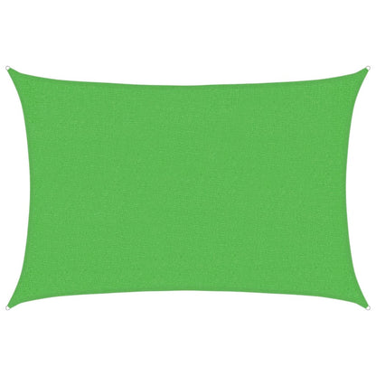 Sonnensegel 160 g/m² Hellgrün 2x2,5 m HDPE