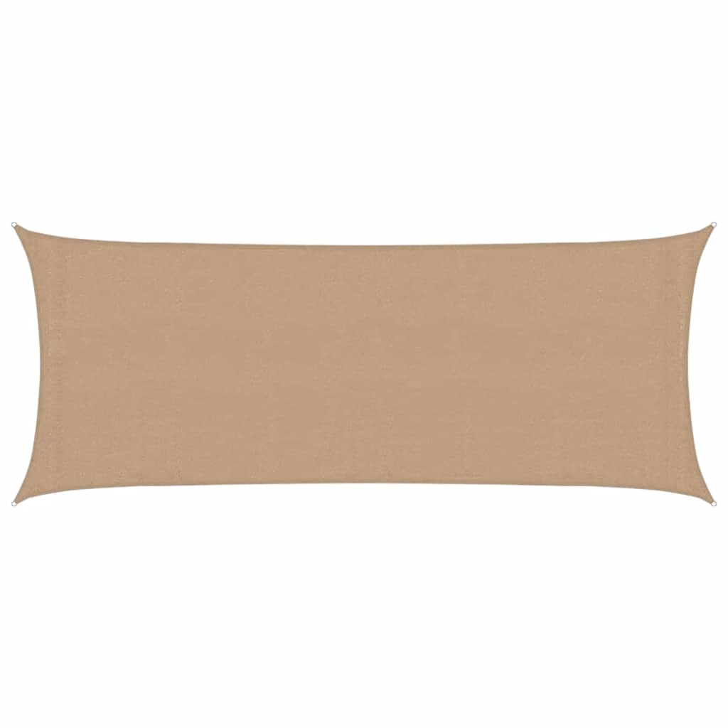 Sonnensegel 160 g/m² Taupe 2x4,5 m HDPE