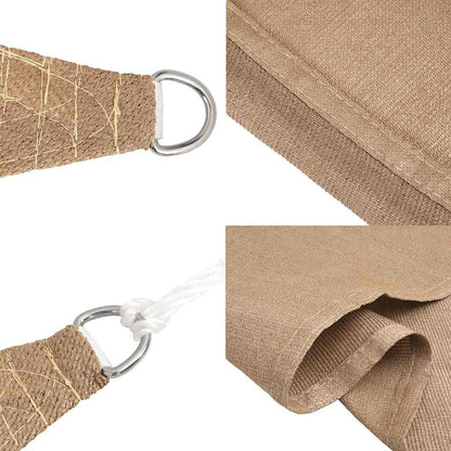 Sonnensegel 160 g/m² Taupe 2x4,5 m HDPE
