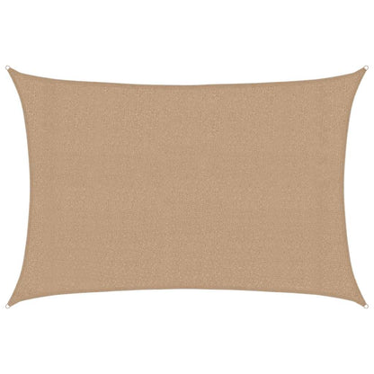 Sonnensegel 160 g/m² Taupe 3x4,5 m HDPE