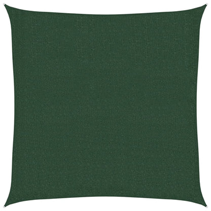 Sonnensegel 160 g/m² Dunkelgrün 2,5x2,5 m HDPE