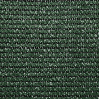 Sonnensegel 160 g/m² Dunkelgrün 3,5x3,5x4,9 m HDPE