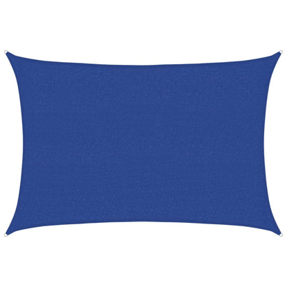 Sonnensegel 160 g/m² Blau 2,5x4 m HDPE