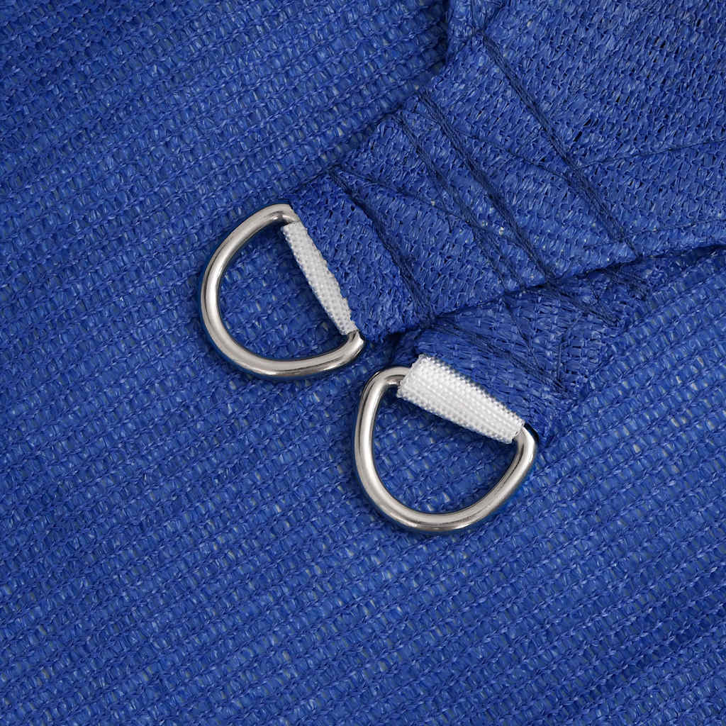 Sonnensegel 160 g/m² Trapezform Blau 4/5x3 m HDPE