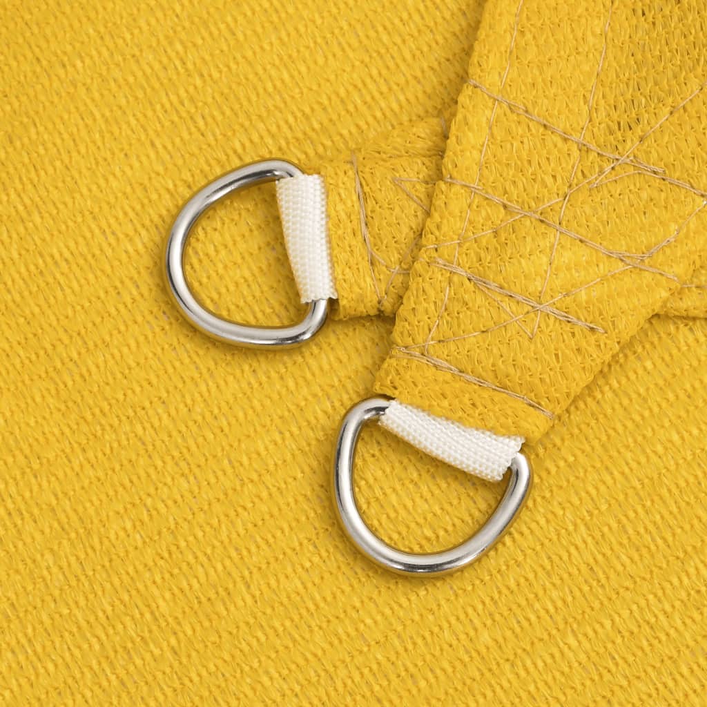 Sonnensegel 160 g/m² Rechteckig Gelb 2x4,5 m HDPE