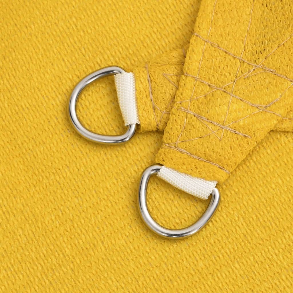 Sonnensegel 160 g/m² Gelb 3x5 m HDPE