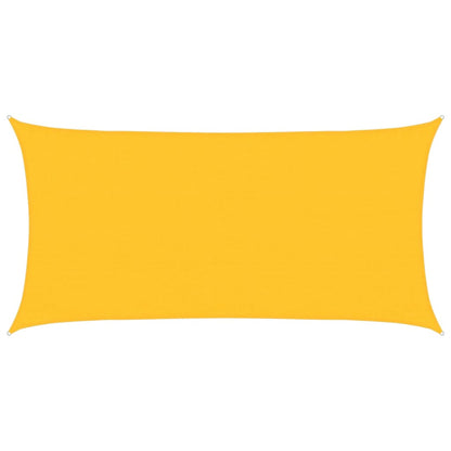 Sonnensegel 160 g/m² Gelb 3x6 m HDPE