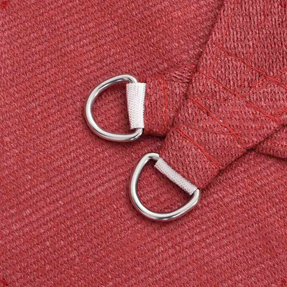 Sonnensegel 160 g/m² Rot 2x2,5 m HDPE