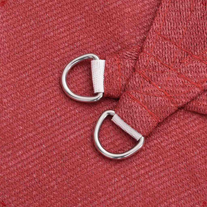 Sonnensegel 160 g/m² Rot 2,5x5 m HDPE