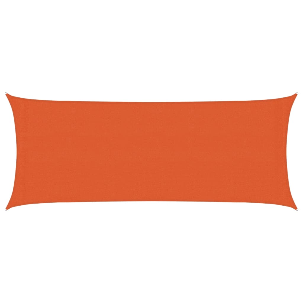 Sonnensegel 160 g/m² Orange 2x4,5 m HDPE