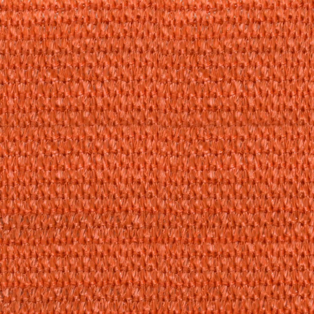 Sonnensegel 160 g/m² Orange 3,5x5 m HDPE