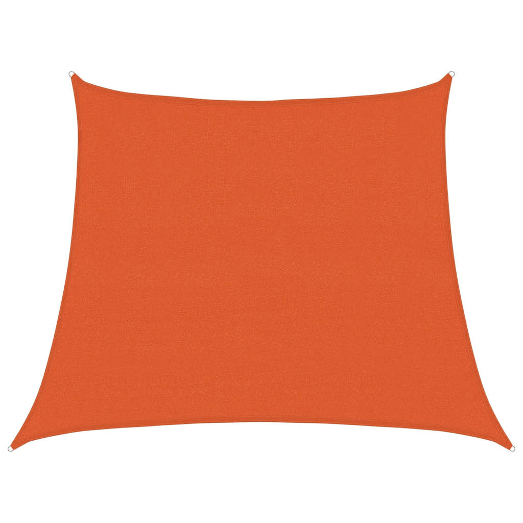 Sonnensegel 160 g/m² Trapezform Orange 3/4x3 m HDPE