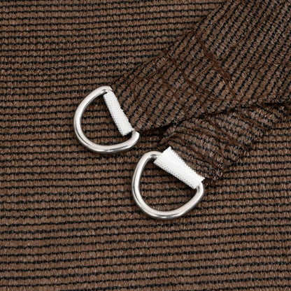 Sonnensegel 160 g/m² Braun 2x3 m HDPE