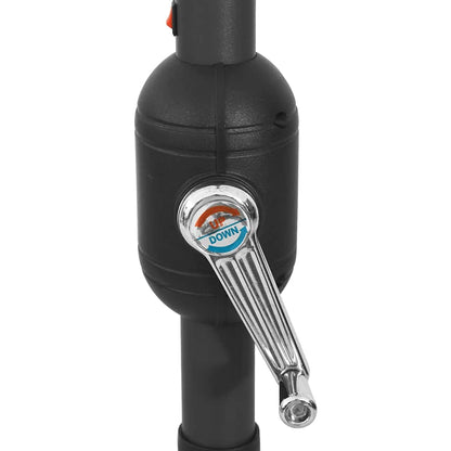 Sonnenschirm mit LED-Beleuchtung 400 cm Sandweiß