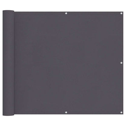 Balkon-Sichtschutz Anthrazit 90x300 cm Oxford-Gewebe