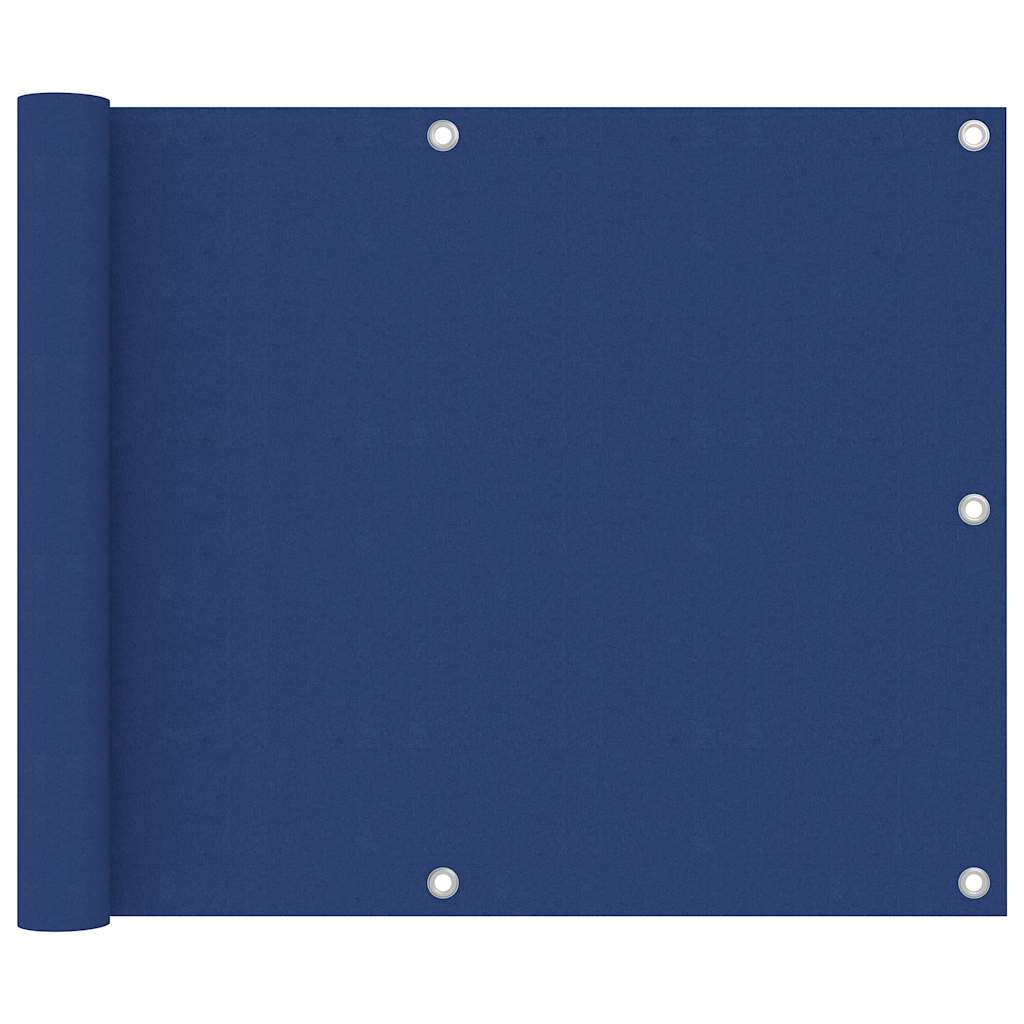 Balkon-Sichtschutz Blau 75x400 cm Oxford-Gewebe