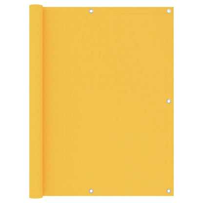 Balkon-Sichtschutz Gelb 120x600 cm Oxford-Gewebe