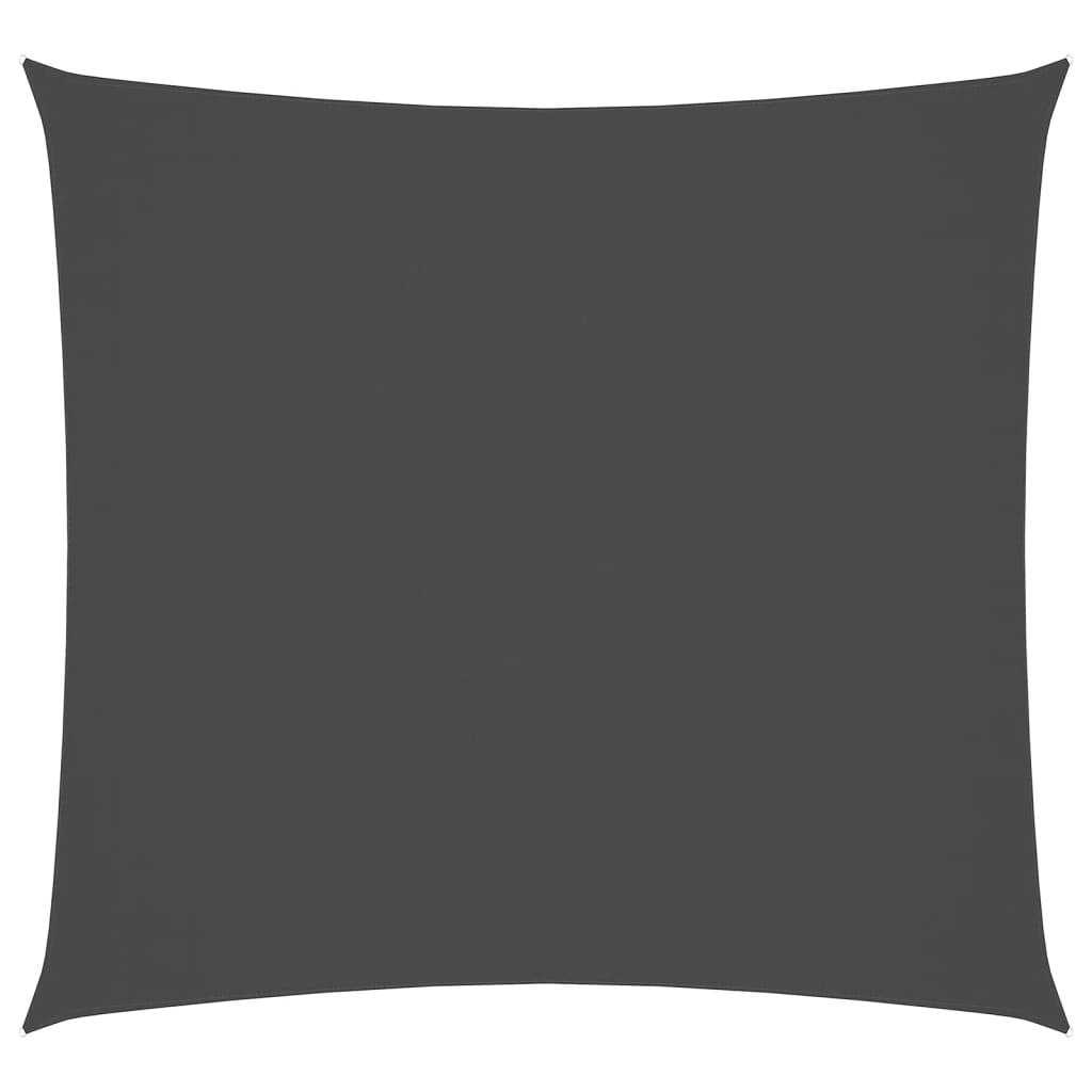 Sonnensegel Oxford-Gewebe Quadratisch 4x4 m Anthrazit