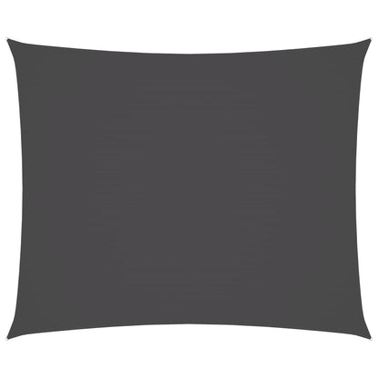 Sonnensegel Oxford-Gewebe Rechteckig 2x3 m Anthrazit
