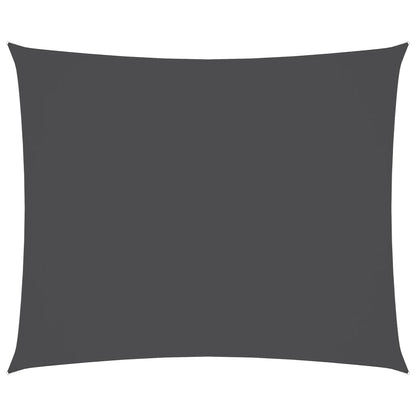 Sonnensegel Oxford-Gewebe Rechteckig 2,5x3,5 m Anthrazit