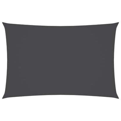 Sonnensegel Oxford-Gewebe Rechteckig 5x7 m Anthrazit