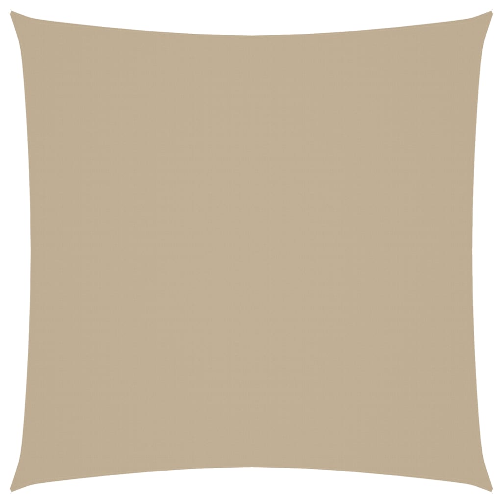 Sonnensegel Oxford-Gewebe Quadratisch 4x4 m Beige