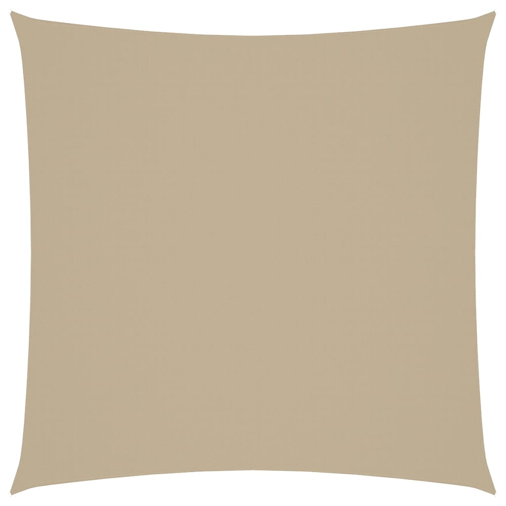 Sonnensegel Oxford-Gewebe Quadratisch 5x5 m Beige