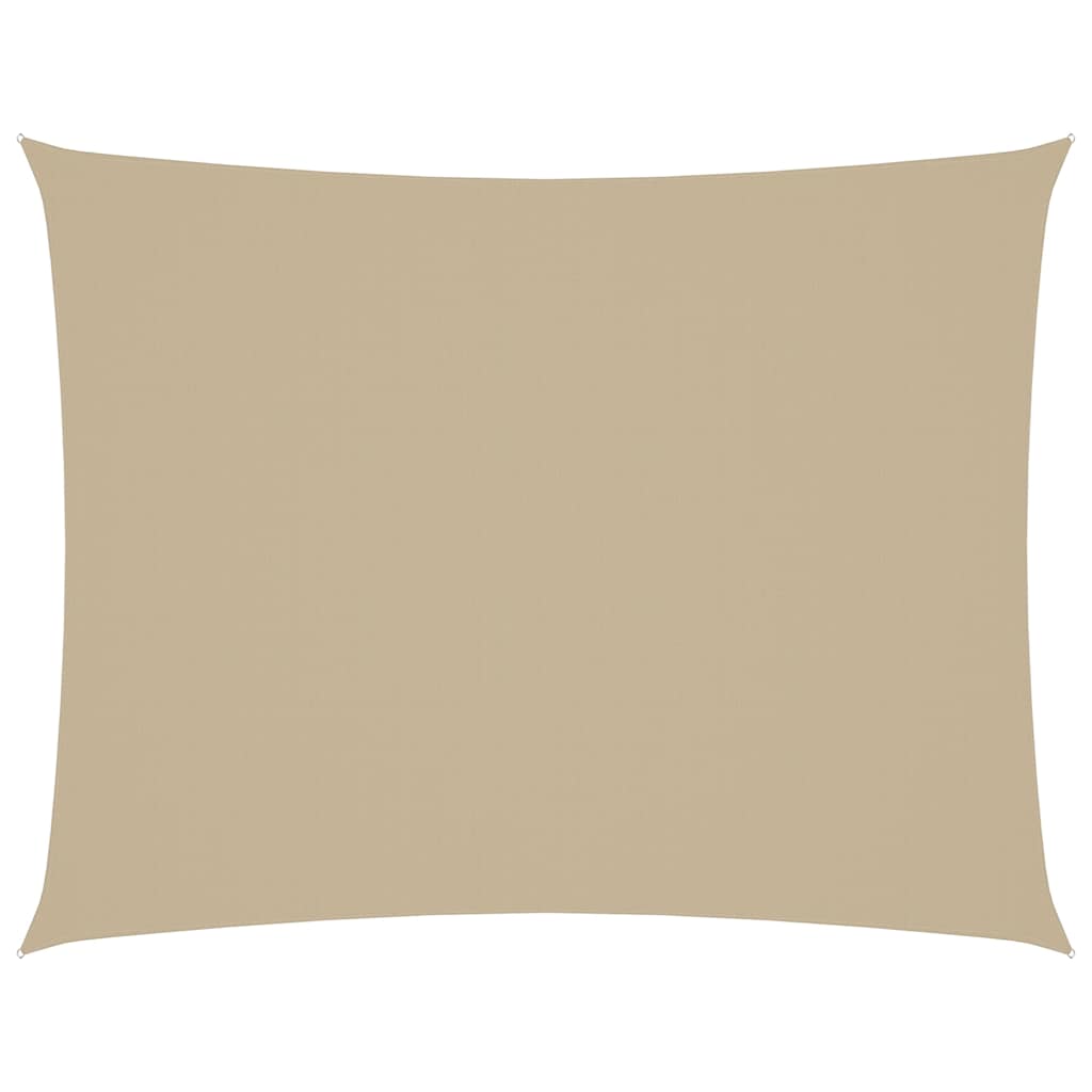 Sonnensegel Oxford-Gewebe Rechteckig 2x3,5 m Beige