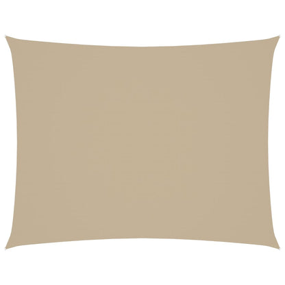 Sonnensegel Oxford-Gewebe Rechteckig 2,5x3,5 m Beige