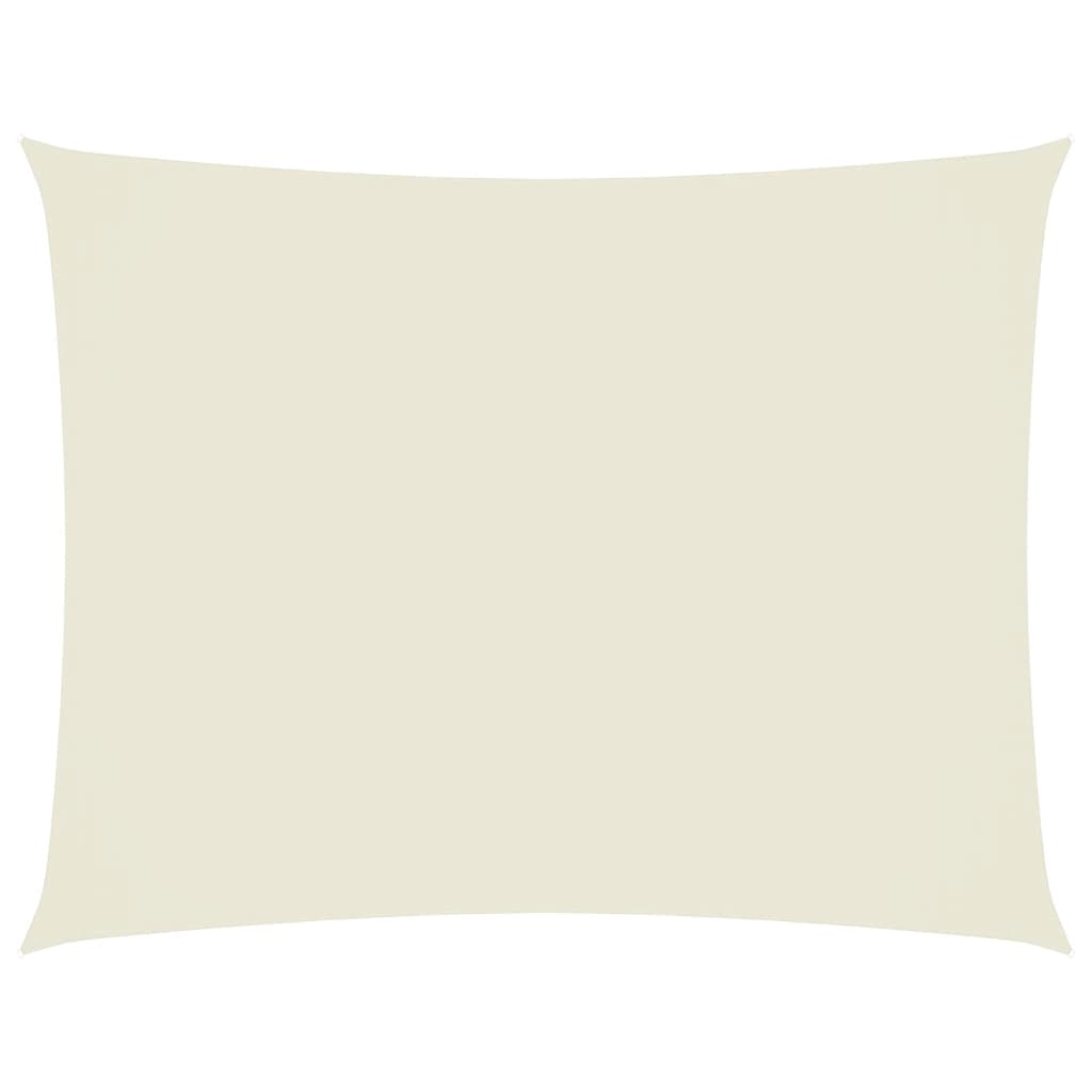 Sonnensegel Oxford-Gewebe Rechteckig 2,5x3,5 m Creme