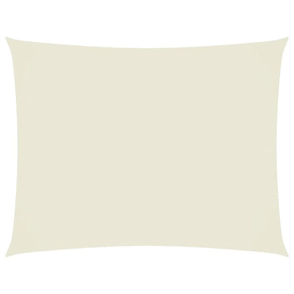 Sonnensegel Oxford-Gewebe Rechteckig 2,5x3,5 m Creme