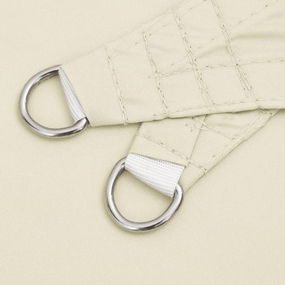 Sonnensegel Oxford-Gewebe Dreieckig 5x7x7 m Creme