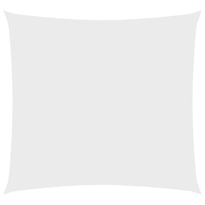 Sonnensegel Oxford-Gewebe Quadratisch 5x5 m Weiß