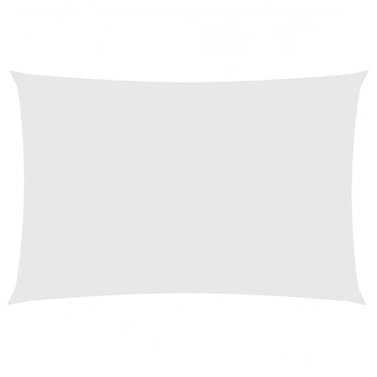 Sonnensegel Oxford-Gewebe Rechteckig 2x4 m Weiß