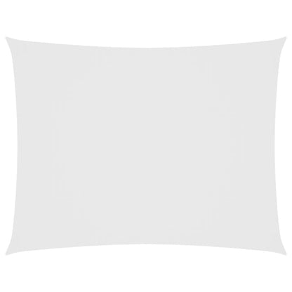 Sonnensegel Oxford-Gewebe Rechteckig 2,5x4 m Weiß