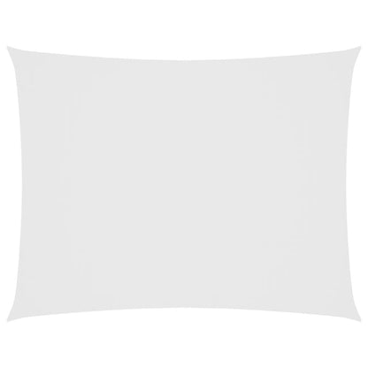 Sonnensegel Oxford-Gewebe Rechteckig 3x4 m Weiß